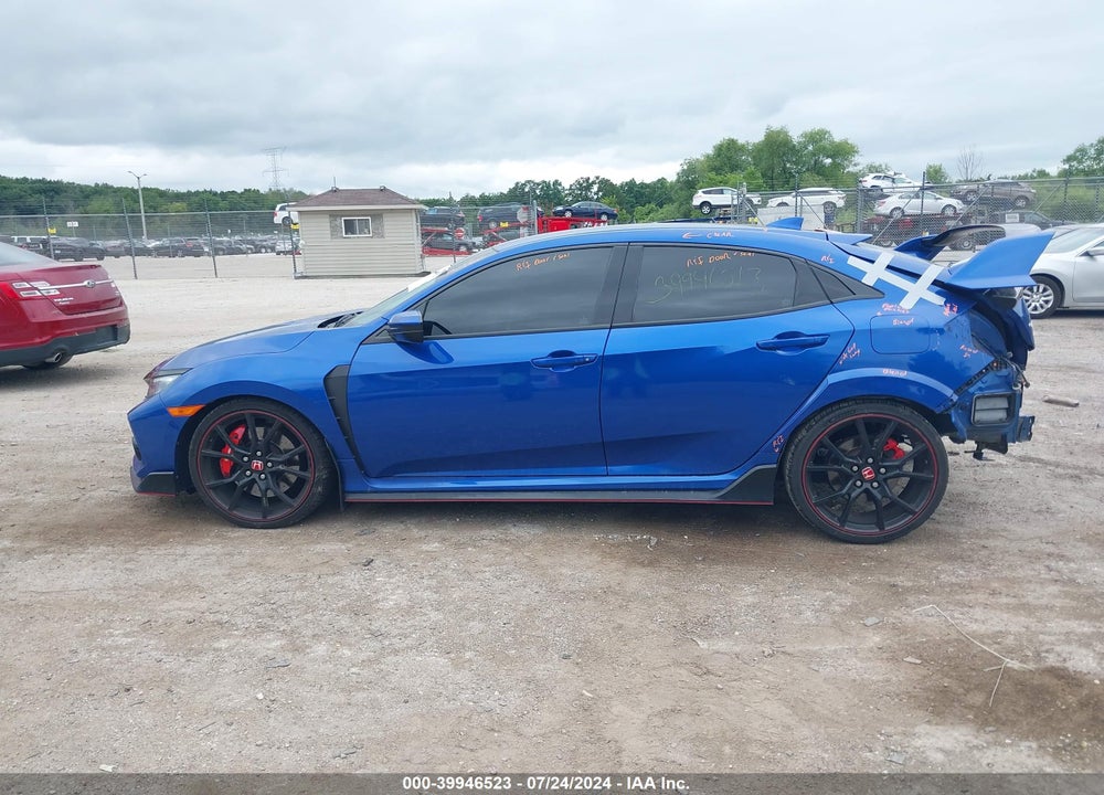 2019 HONDA CIVIC TYPE-R TOURING VIN: SHHFK8G76KU206531