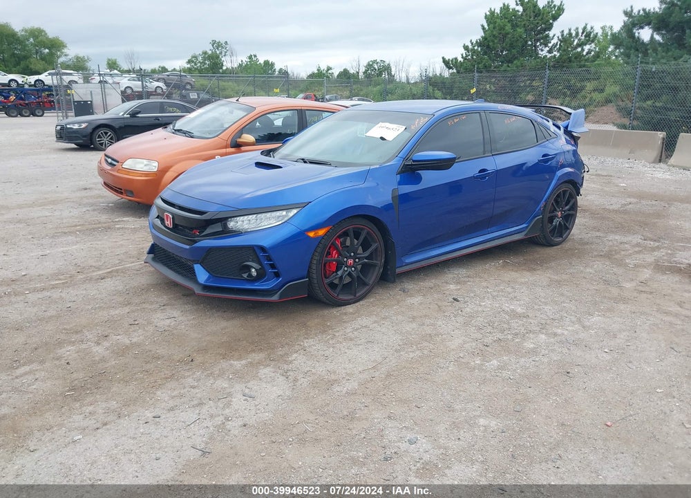 2019 HONDA CIVIC TYPE-R TOURING VIN: SHHFK8G76KU206531