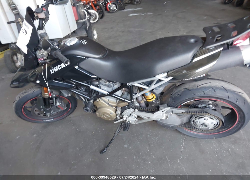 2008 DUCATI HYPERMOTARD 1100/S VIN: ZDM1YACP88B006449
