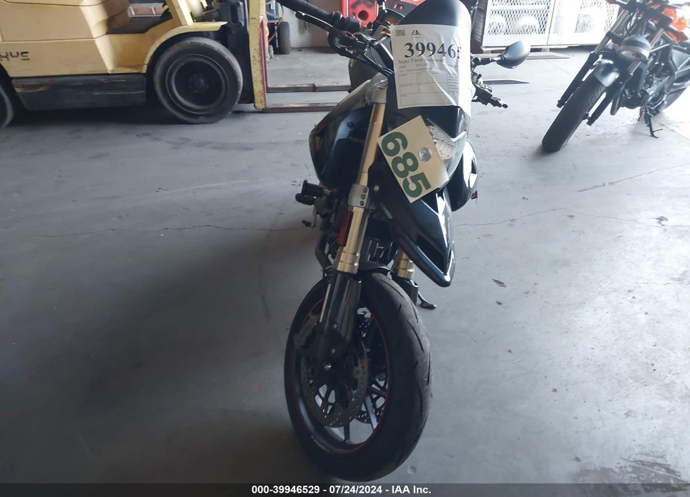 2008 DUCATI HYPERMOTARD 1100/S VIN: ZDM1YACP88B006449