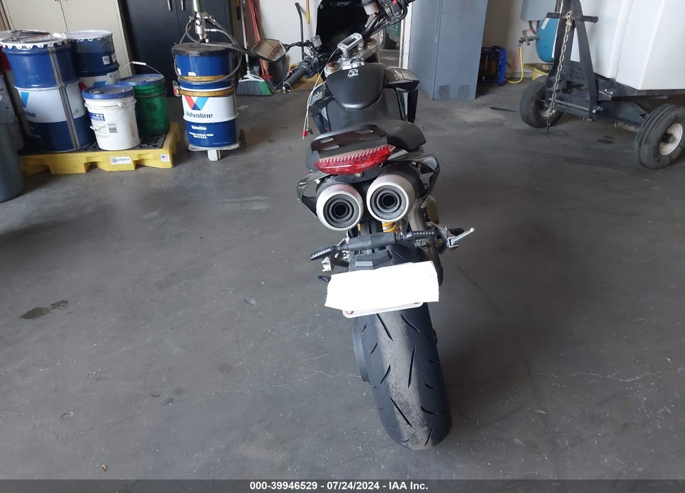2008 DUCATI HYPERMOTARD 1100/S VIN: ZDM1YACP88B006449