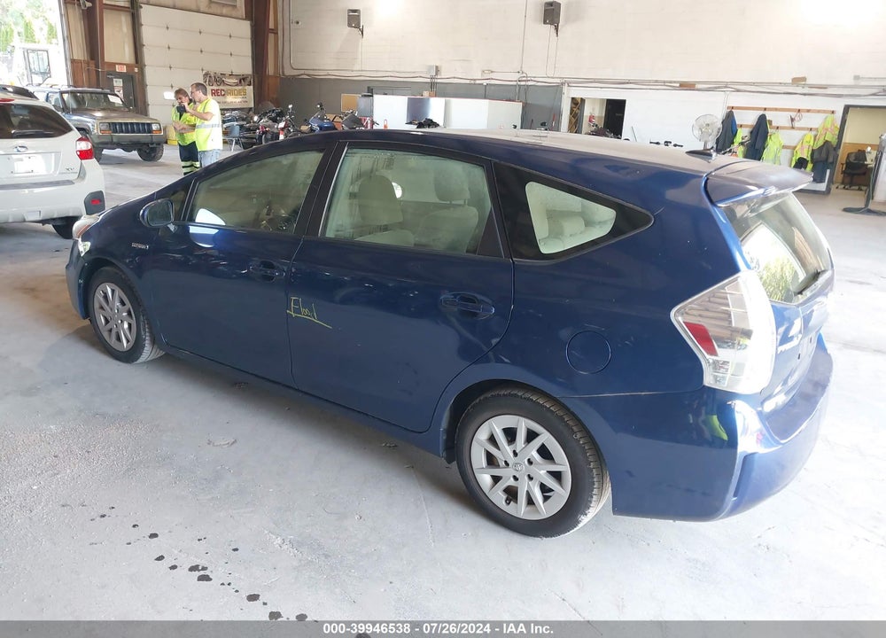 2012 TOYOTA PRIUS V FIVE/THREE/TWO VIN: JTDZN3EUXC3120896
