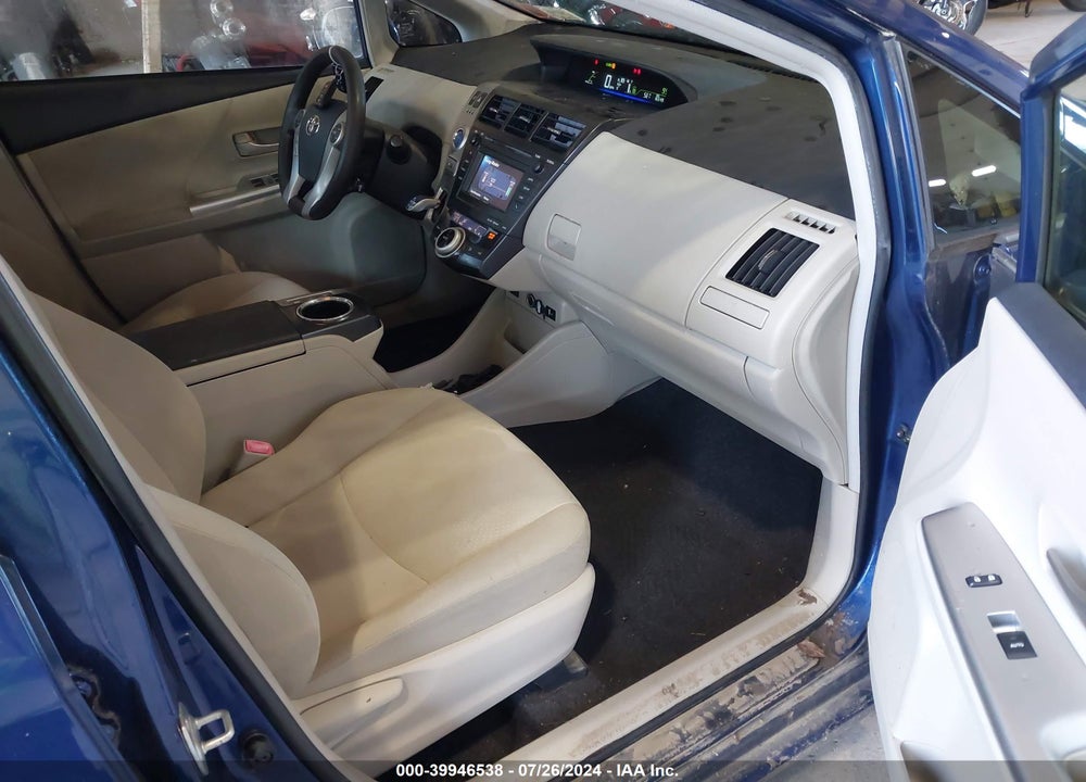 2012 TOYOTA PRIUS V FIVE/THREE/TWO VIN: JTDZN3EUXC3120896