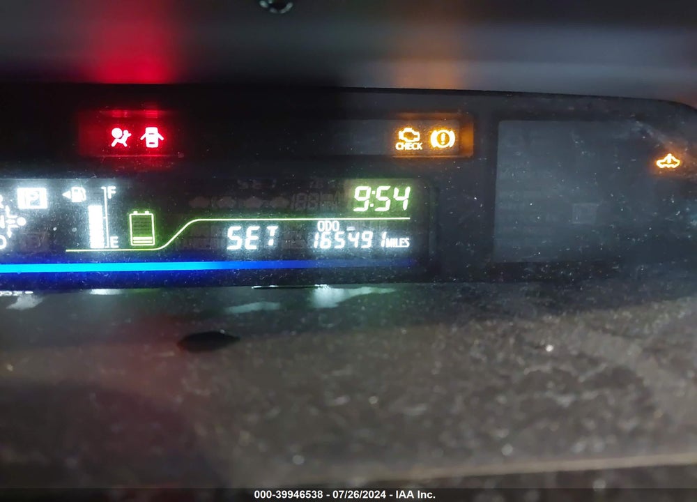 2012 TOYOTA PRIUS V FIVE/THREE/TWO VIN: JTDZN3EUXC3120896
