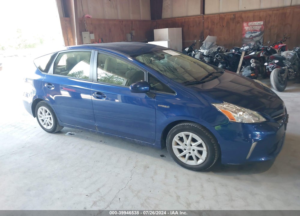 2012 TOYOTA PRIUS V FIVE/THREE/TWO VIN: JTDZN3EUXC3120896