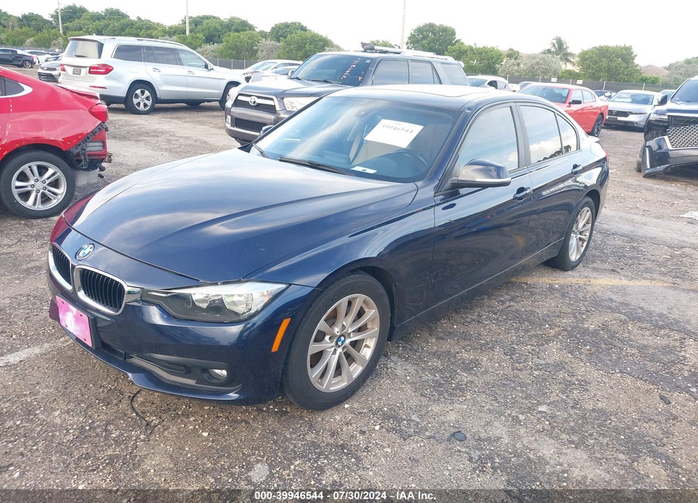 2017 BMW 320I XDRIVE VIN: WBA8E5G30HNU44573