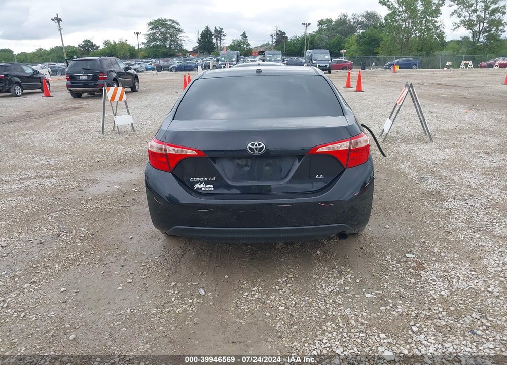 2017 TOYOTA COROLLA LE VIN: 2T1BURHE1HC773577