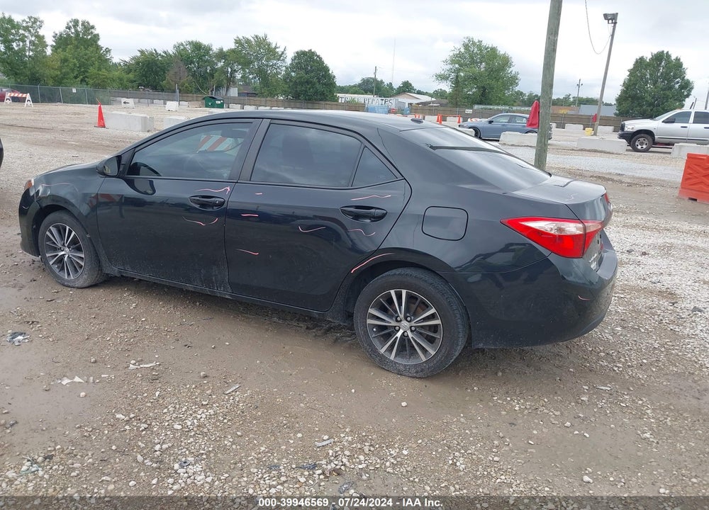 2017 TOYOTA COROLLA LE VIN: 2T1BURHE1HC773577