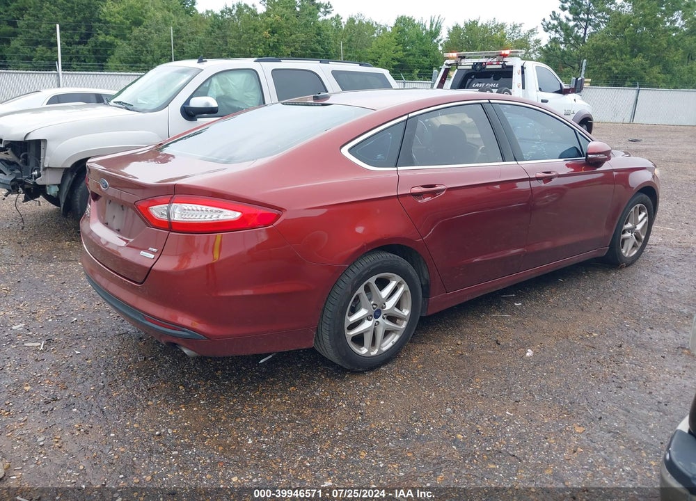 2014 FORD FUSION SE VIN: 3FA6P0HD5ER115879