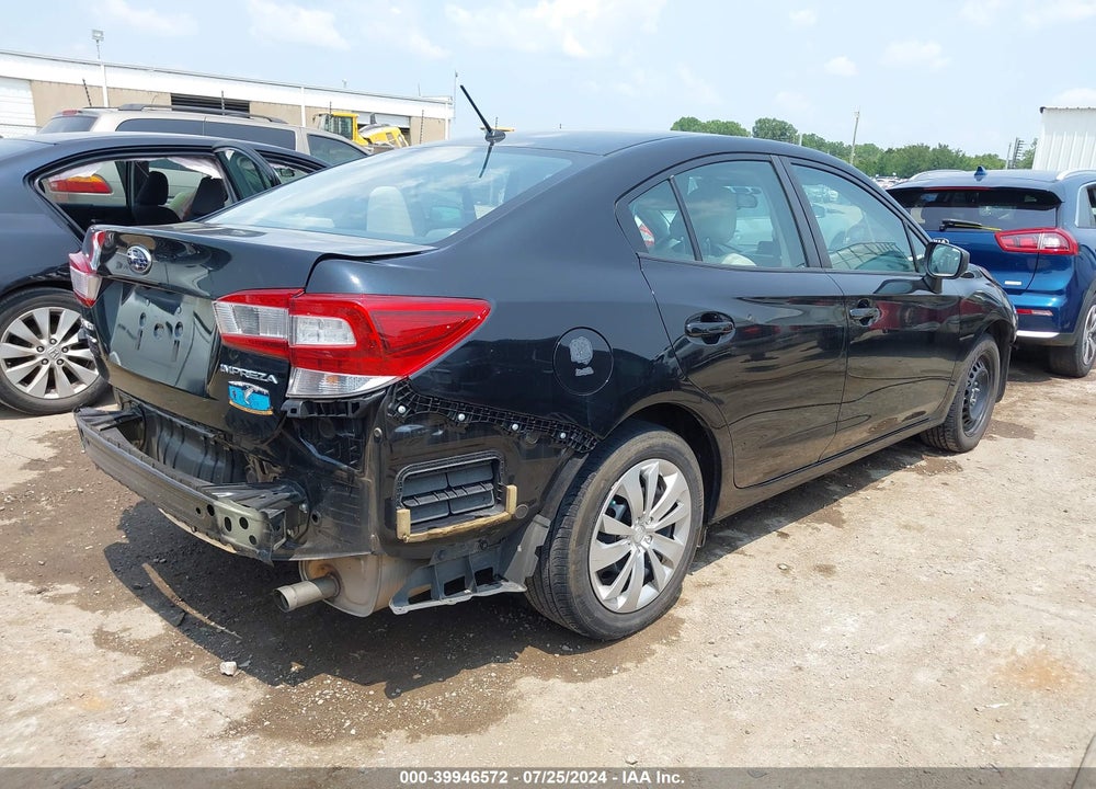 2022 SUBARU IMPREZA BASE VIN: 4S3GKAB63N3600517