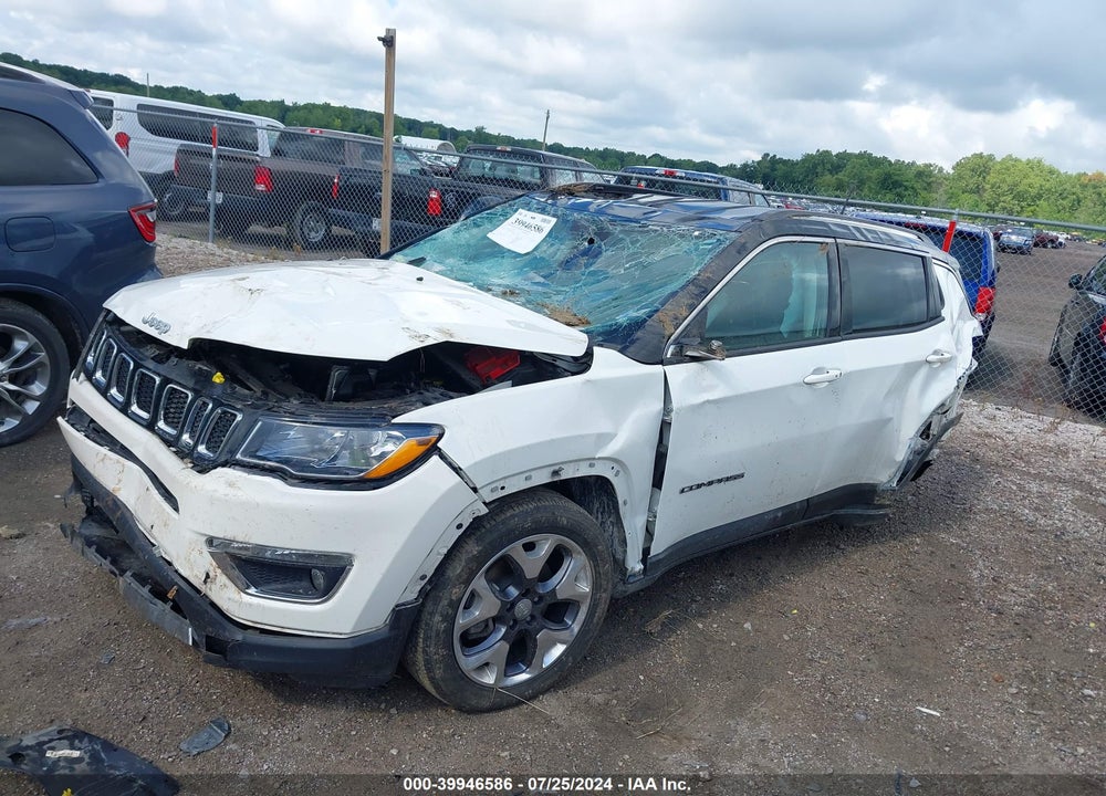 2021 JEEP COMPASS LIMITED 4X4 VIN: 3C4NJDCB8MT506501