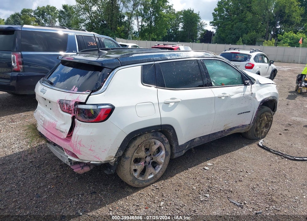 2021 JEEP COMPASS LIMITED 4X4 VIN: 3C4NJDCB8MT506501