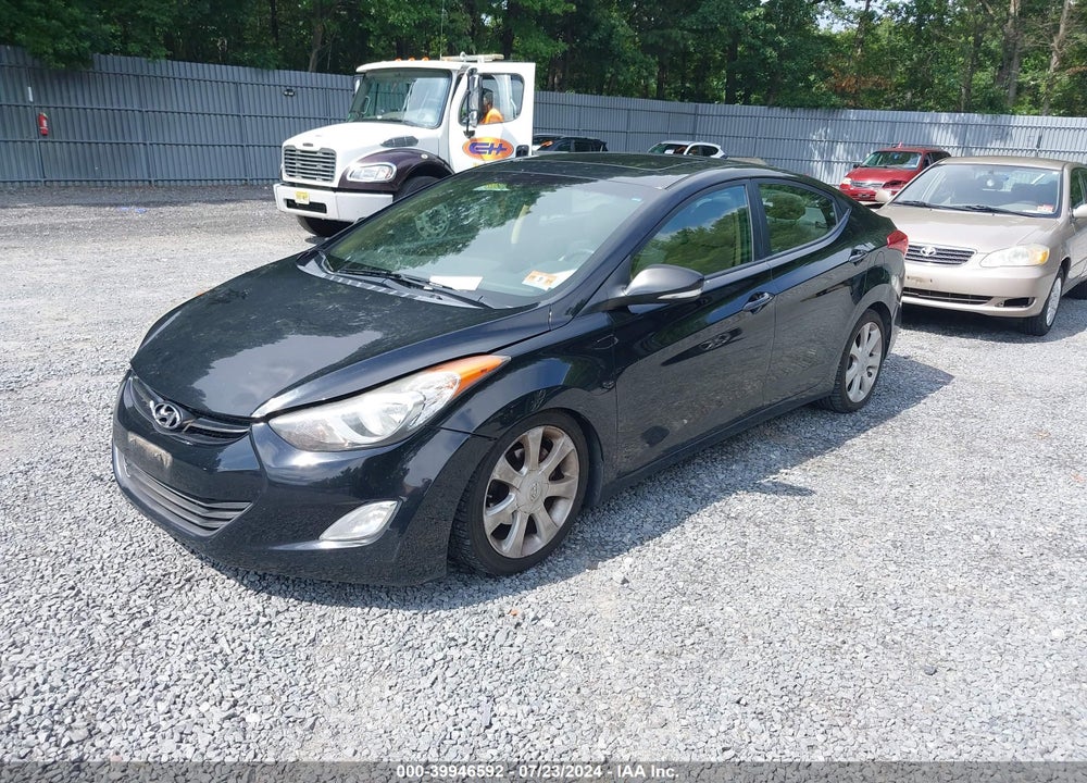2012 HYUNDAI ELANTRA LIMITED VIN: 5NPDH4AE8CH099749