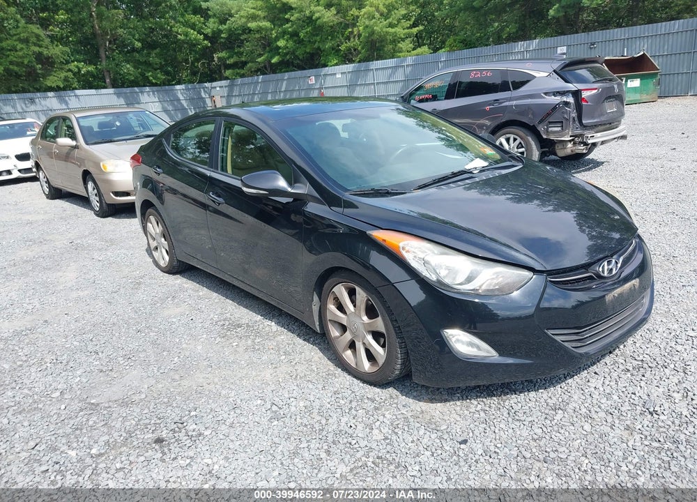 2012 HYUNDAI ELANTRA LIMITED VIN: 5NPDH4AE8CH099749