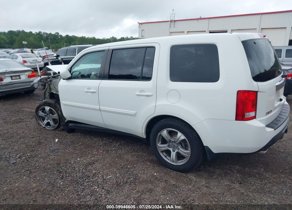 2014 HONDA PILOT EX-L VIN: 5FNYF3H66EB024310