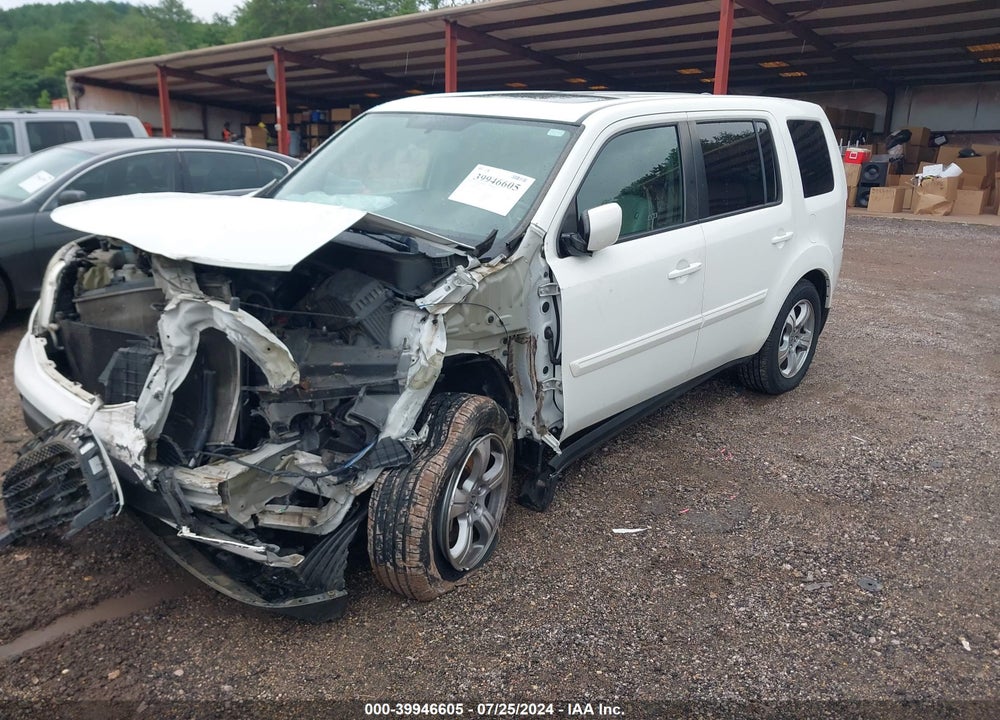 2014 HONDA PILOT EX-L VIN: 5FNYF3H66EB024310