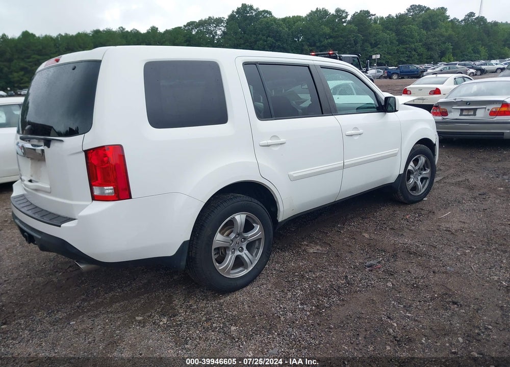 2014 HONDA PILOT EX-L VIN: 5FNYF3H66EB024310