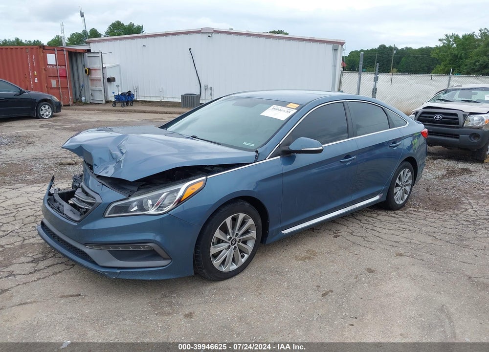 2017 HYUNDAI SONATA VIN: 5NPE34AF2HH572788