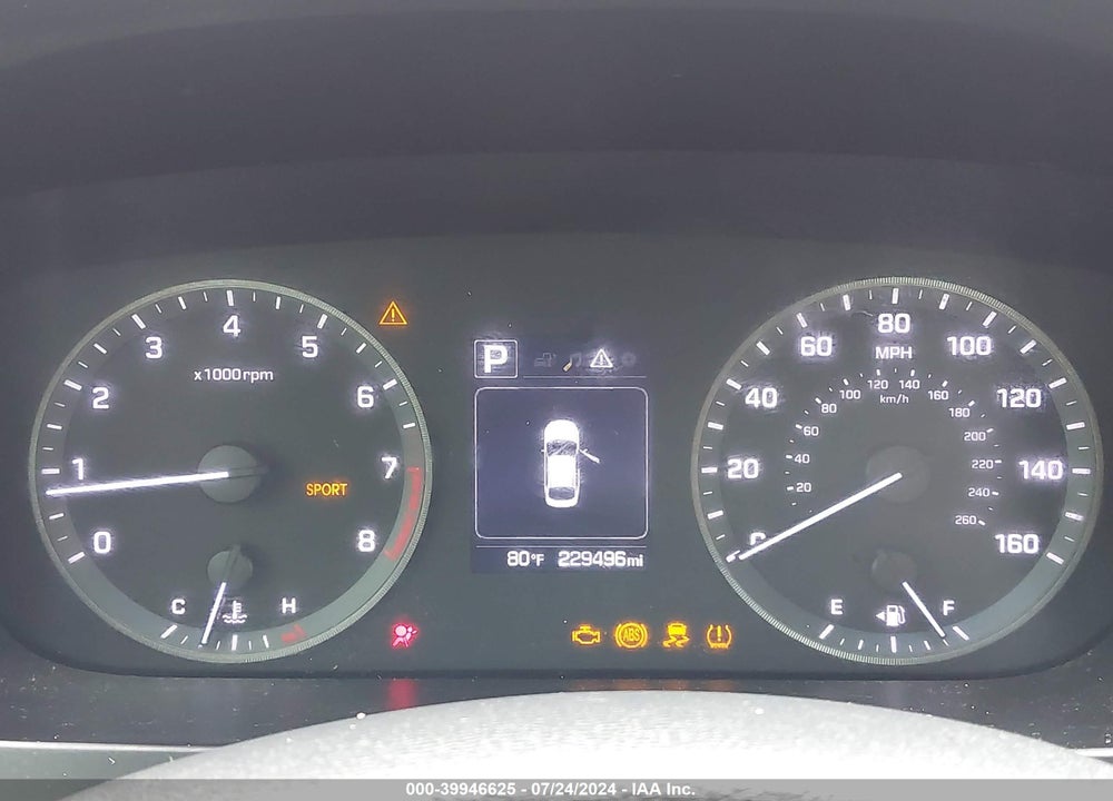 2017 HYUNDAI SONATA VIN: 5NPE34AF2HH572788