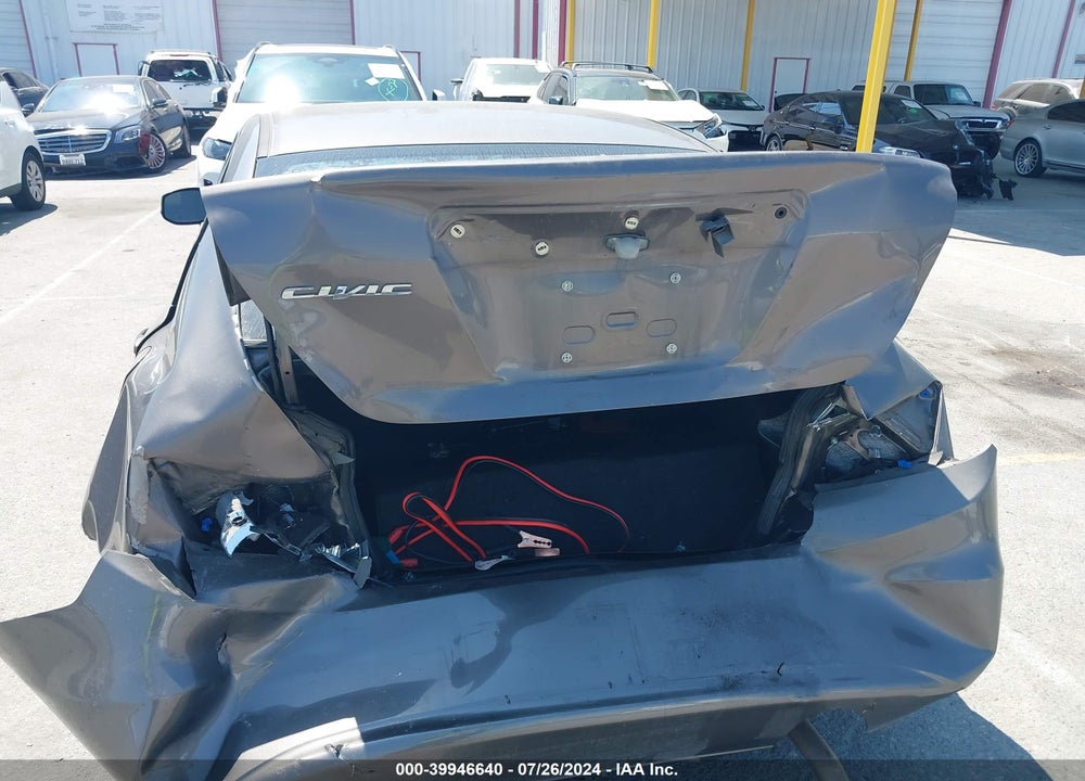 2012 HONDA CIVIC LX VIN: 19XFB2F59CE310582