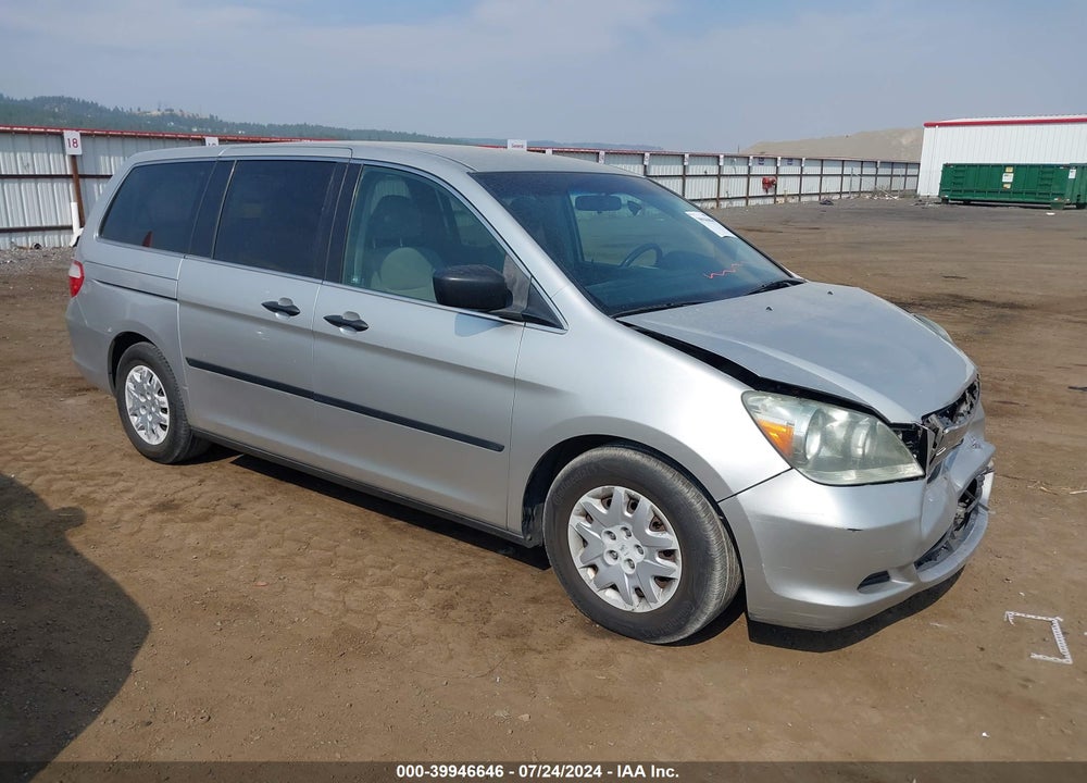 2007 HONDA ODYSSEY LX VIN: 5FNRL38217B065182