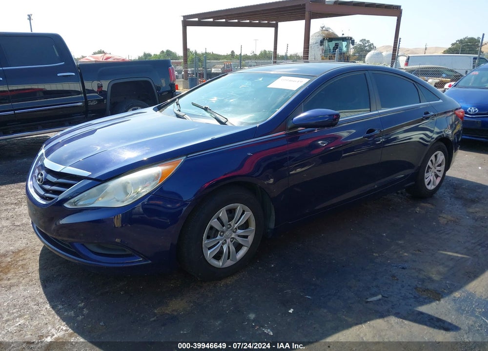 2012 HYUNDAI SONATA GLS VIN: 5NPEB4AC0CH452229