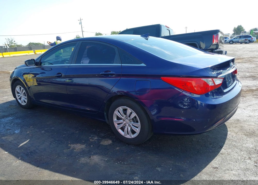 2012 HYUNDAI SONATA GLS VIN: 5NPEB4AC0CH452229