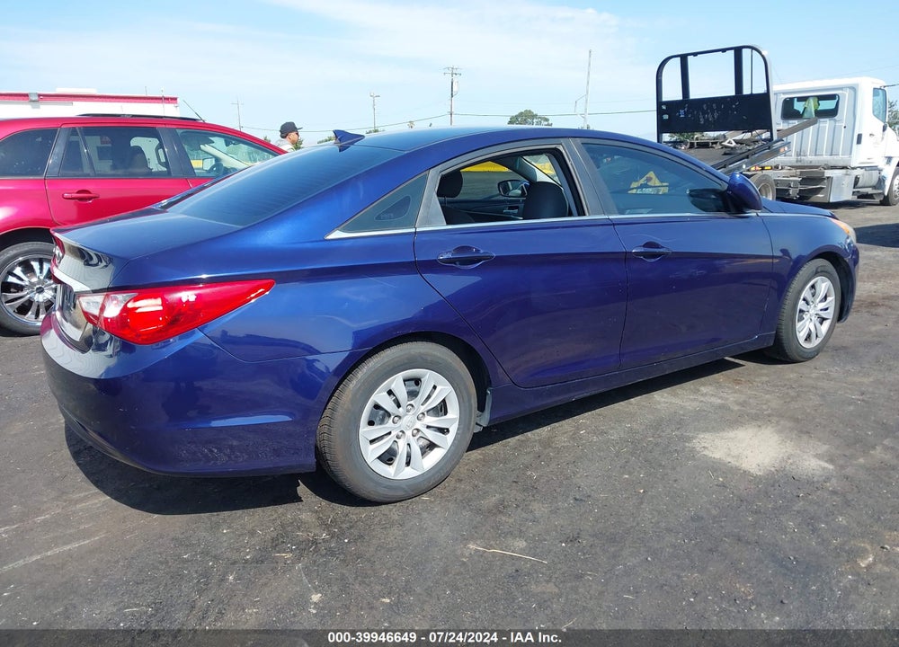 2012 HYUNDAI SONATA GLS VIN: 5NPEB4AC0CH452229