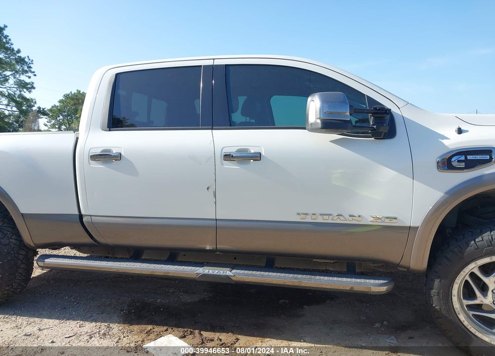2018 NISSAN TITAN XD PLATINUM RESERVE DIESEL VIN: 1N6BA1F41JN516858