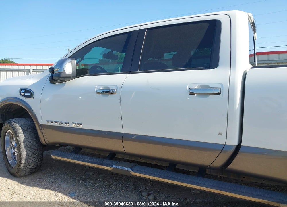2018 NISSAN TITAN XD PLATINUM RESERVE DIESEL VIN: 1N6BA1F41JN516858
