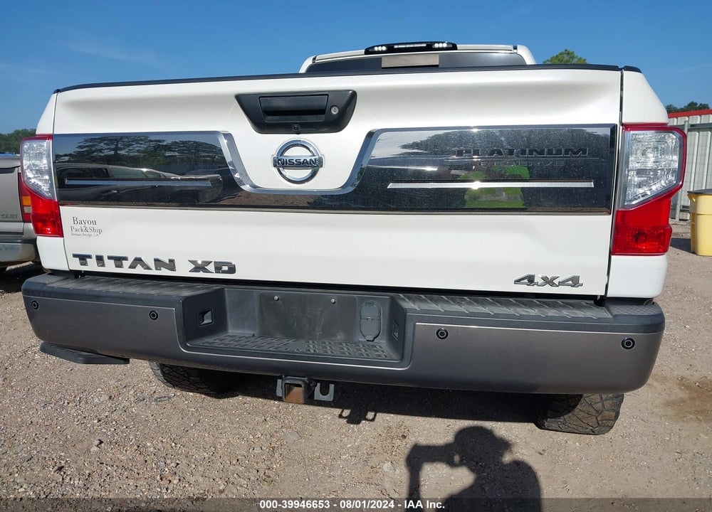 2018 NISSAN TITAN XD PLATINUM RESERVE DIESEL VIN: 1N6BA1F41JN516858