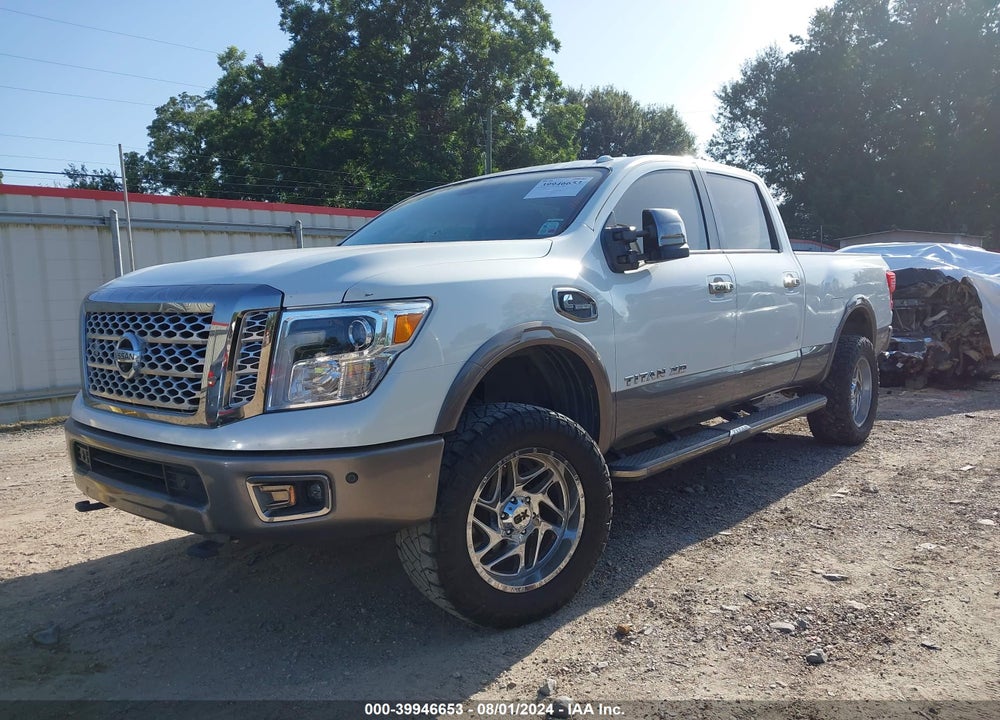 2018 NISSAN TITAN XD PLATINUM RESERVE DIESEL VIN: 1N6BA1F41JN516858