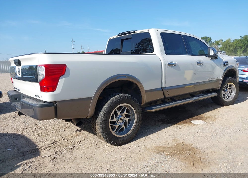 2018 NISSAN TITAN XD PLATINUM RESERVE DIESEL VIN: 1N6BA1F41JN516858