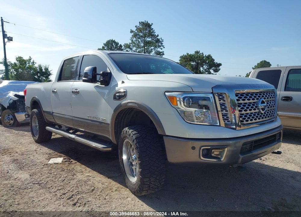 2018 NISSAN TITAN XD PLATINUM RESERVE DIESEL VIN: 1N6BA1F41JN516858