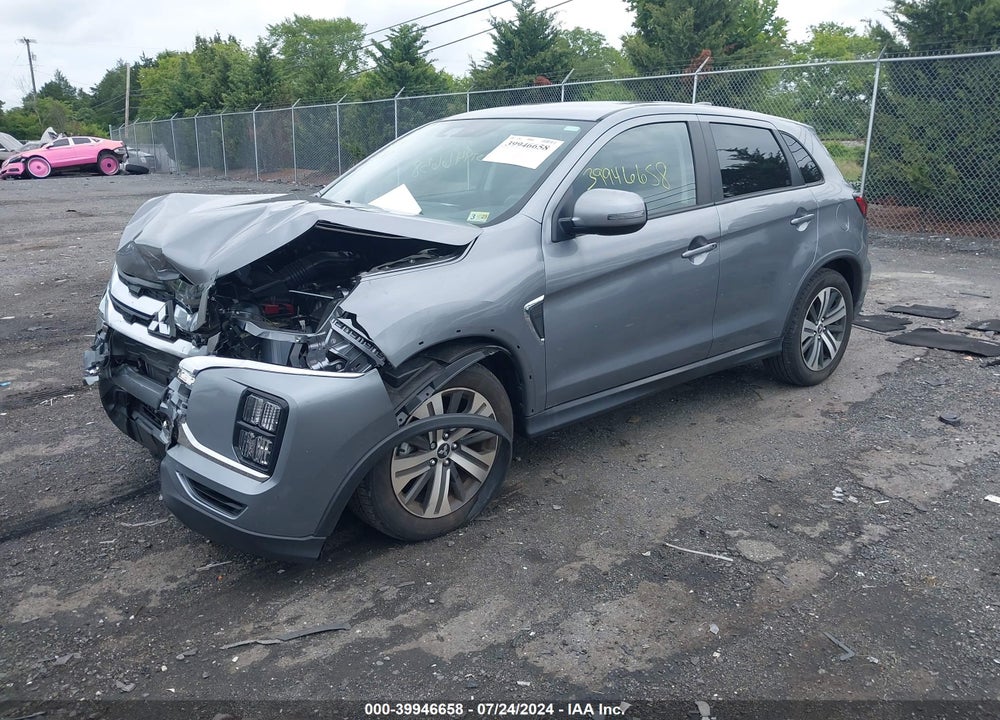 2022 MITSUBISHI OUTLANDER SPORT 2.0 SE 2WD/2.0 SE SPECIAL EDITION 2WD VIN: JA4APVAU9NU007425