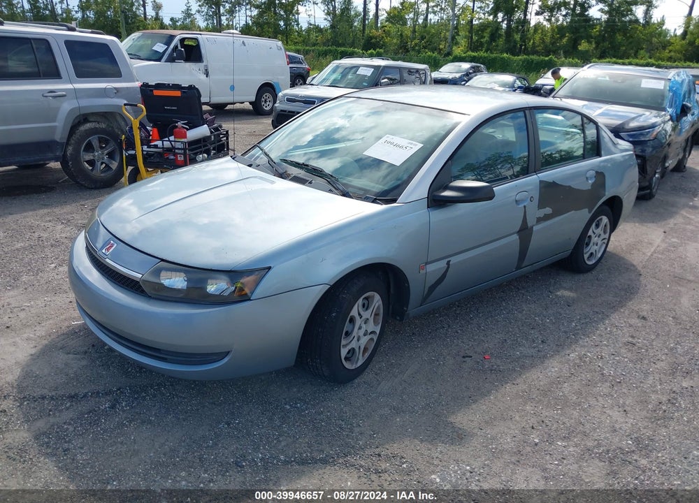 2003 SATURN ION 2 VIN: 1G8AJ52F63Z122503