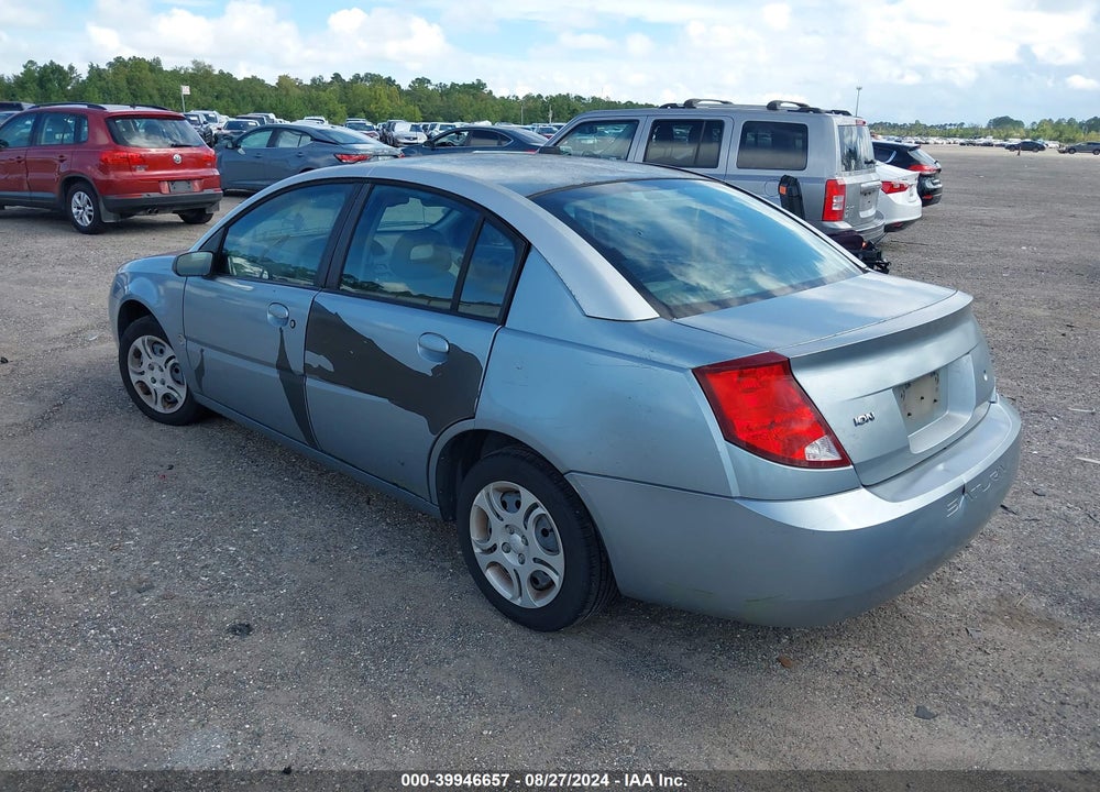 2003 SATURN ION 2 VIN: 1G8AJ52F63Z122503