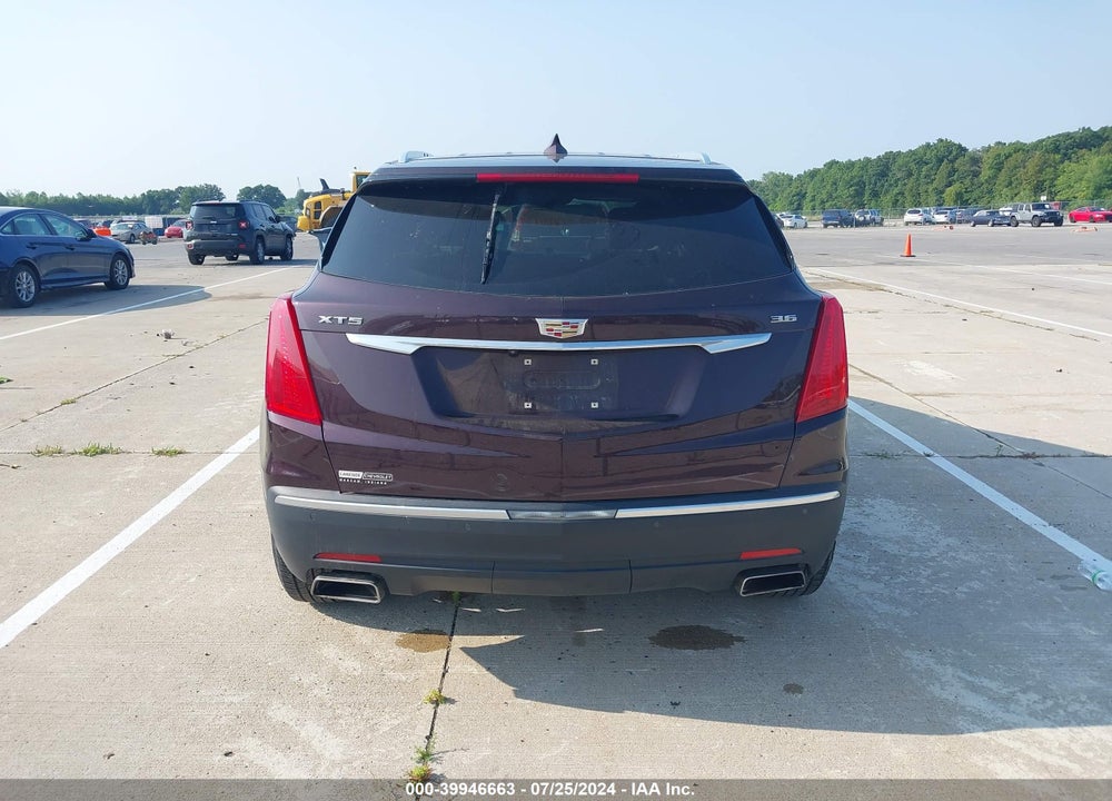 2017 CADILLAC XT5 STANDARD VIN: 1GYKNARS1HZ325603