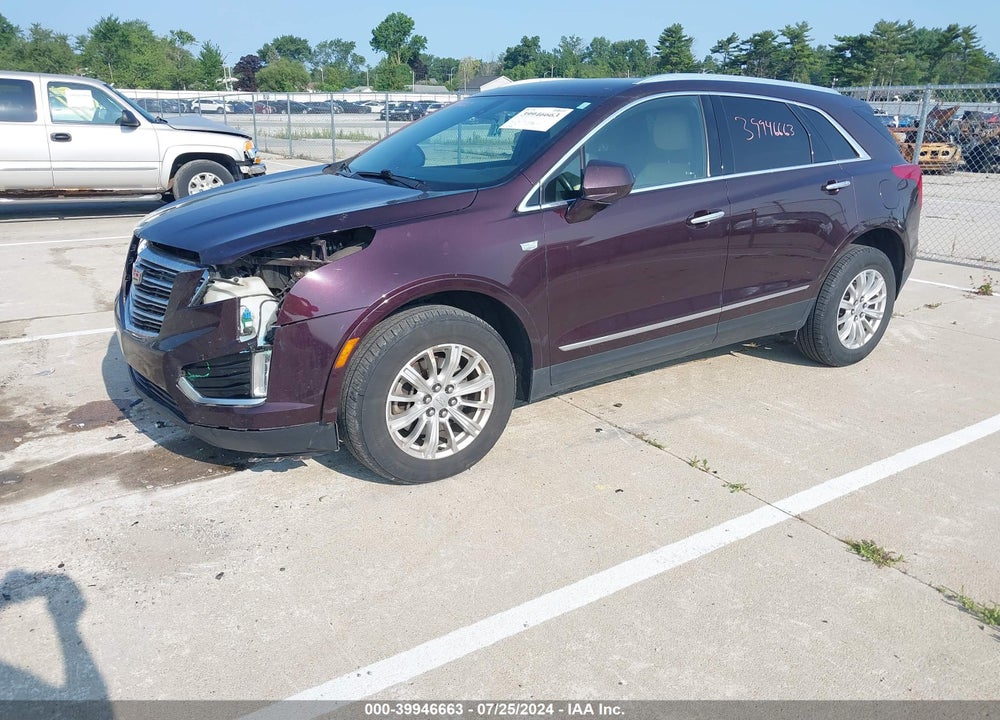 2017 CADILLAC XT5 STANDARD VIN: 1GYKNARS1HZ325603