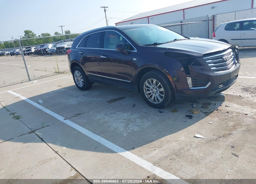 2017 CADILLAC XT5 STANDARD VIN: 1GYKNARS1HZ325603