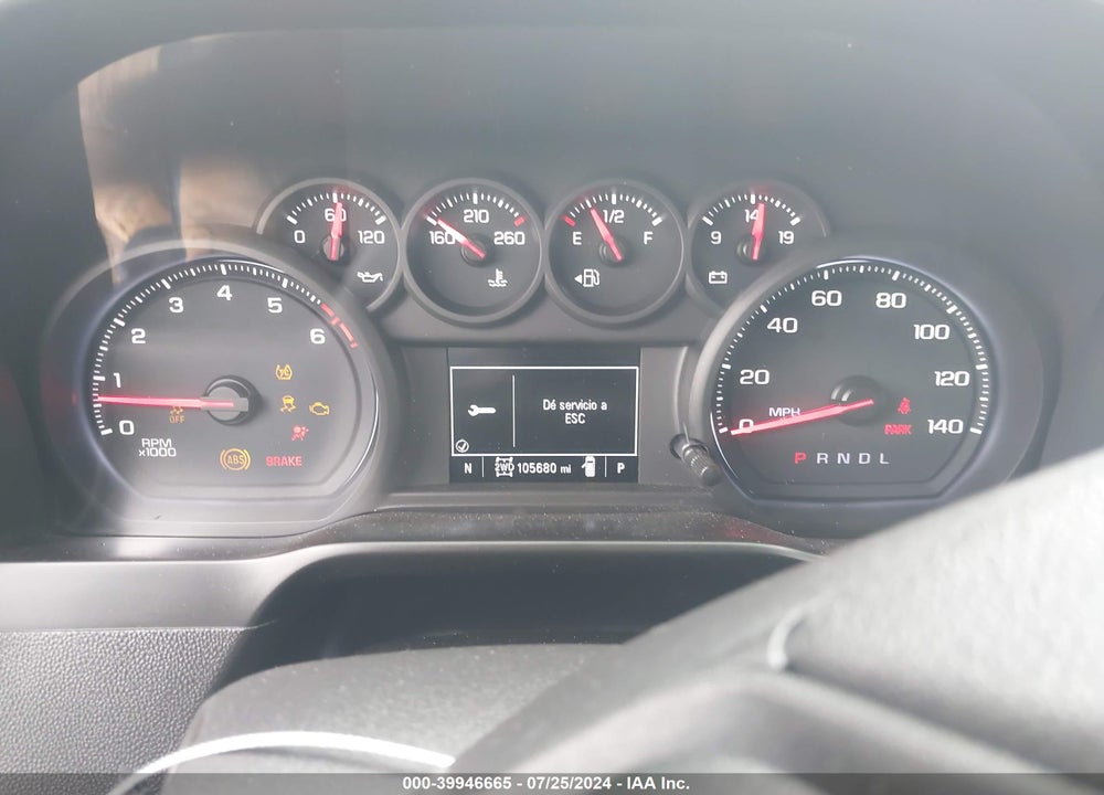 2019 CHEVROLET SILVERADO 1500 VIN: 3GCPYBEH1KG206783