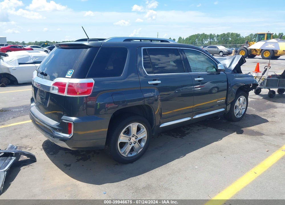 2017 GMC TERRAIN DENALI VIN: 2GKALREK1H6130998