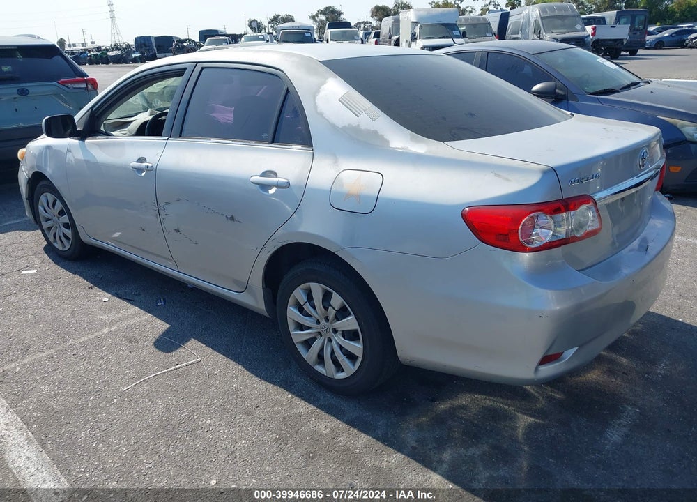 2013 TOYOTA COROLLA LE VIN: 5YFBU4EE6DP188270