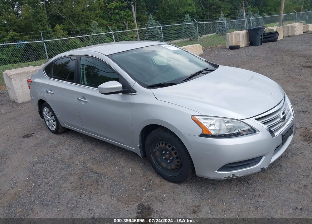 2013 NISSAN SENTRA S VIN: 3N1AB7AP9DL779705