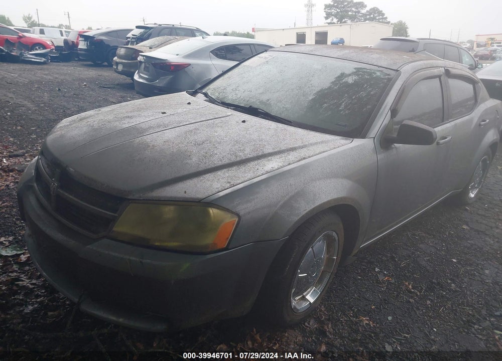 2008 DODGE AVENGER SE VIN: 1B3LC46J58N190602