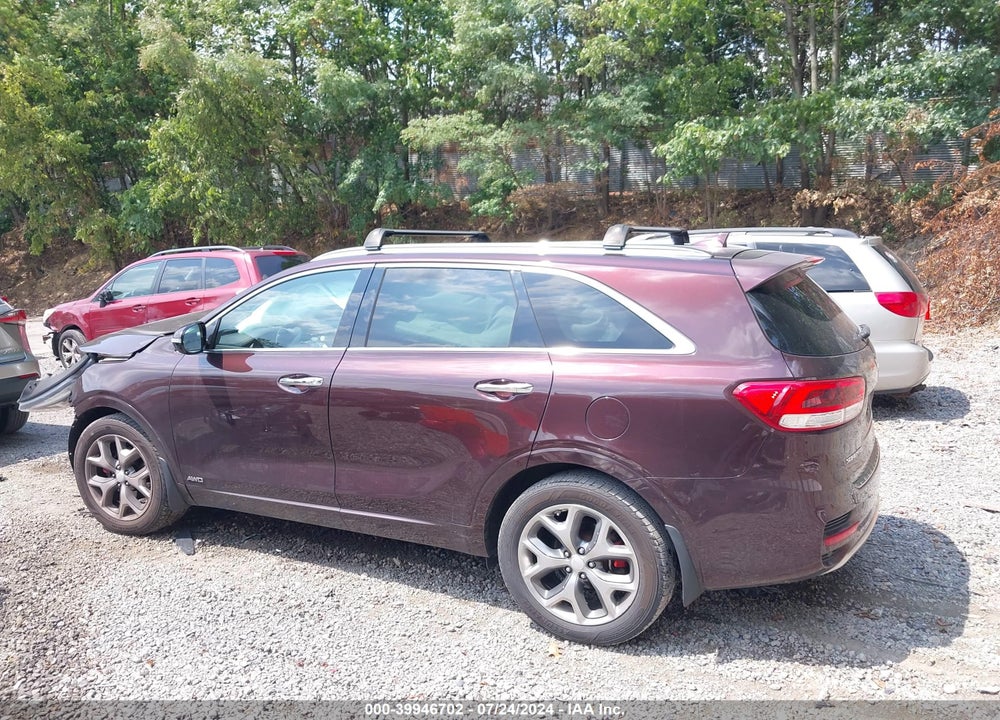 2016 KIA SORENTO 3.3L SX VIN: 5XYPKDA55GG008934