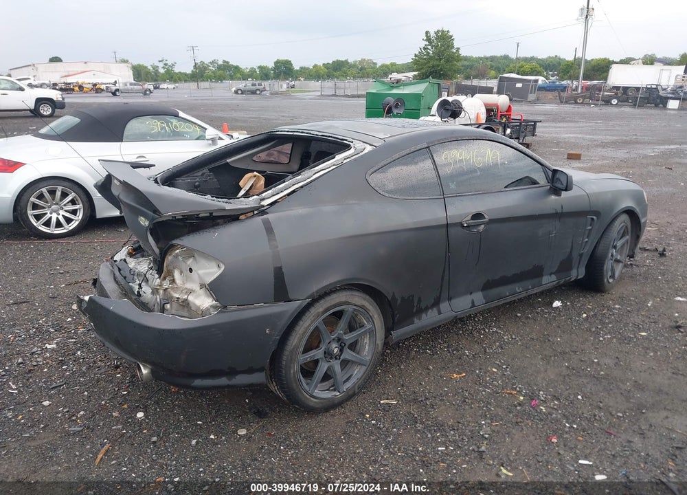 2006 HYUNDAI TIBURON GS VIN: KMHHM65D86U227617