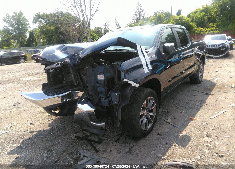 2021 CHEVROLET SILVERADO 1500 4WD SHORT BED LT WITH 2FL VIN: 1GCPYJEK8MZ440668