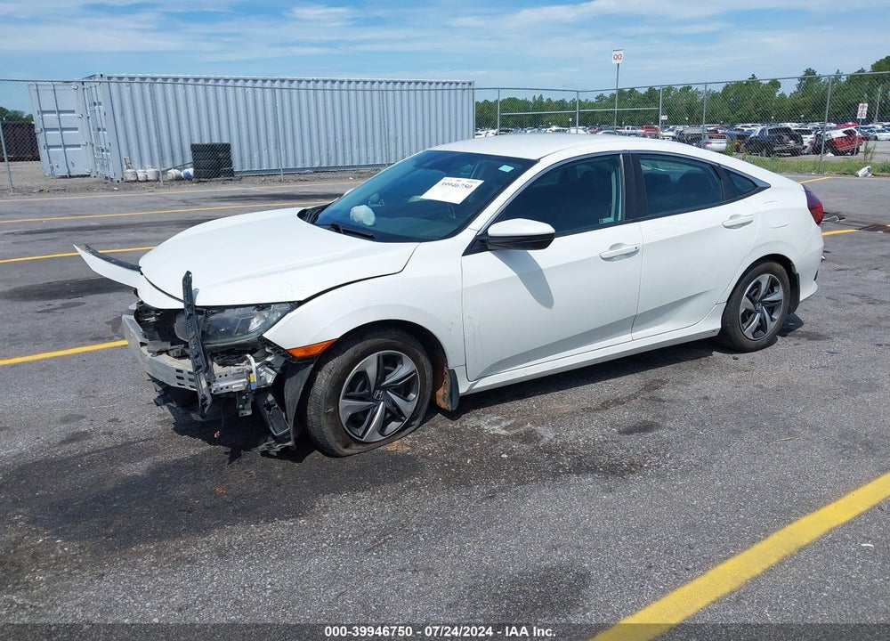 2019 HONDA CIVIC LX VIN: 2HGFC2F69KH514356