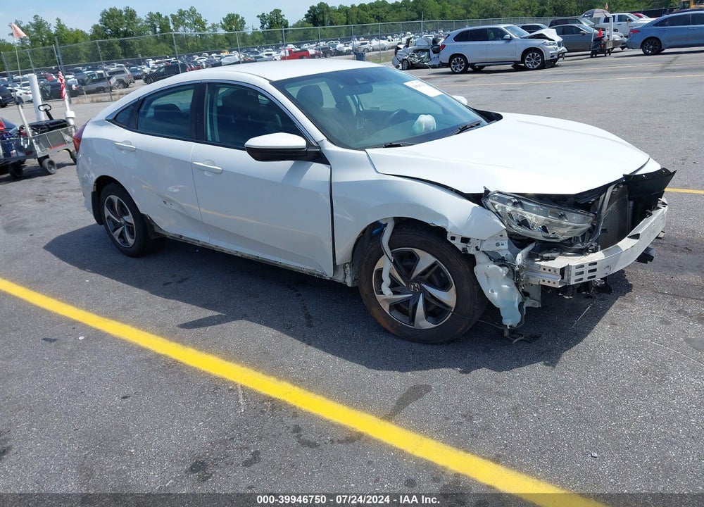 2019 HONDA CIVIC LX VIN: 2HGFC2F69KH514356